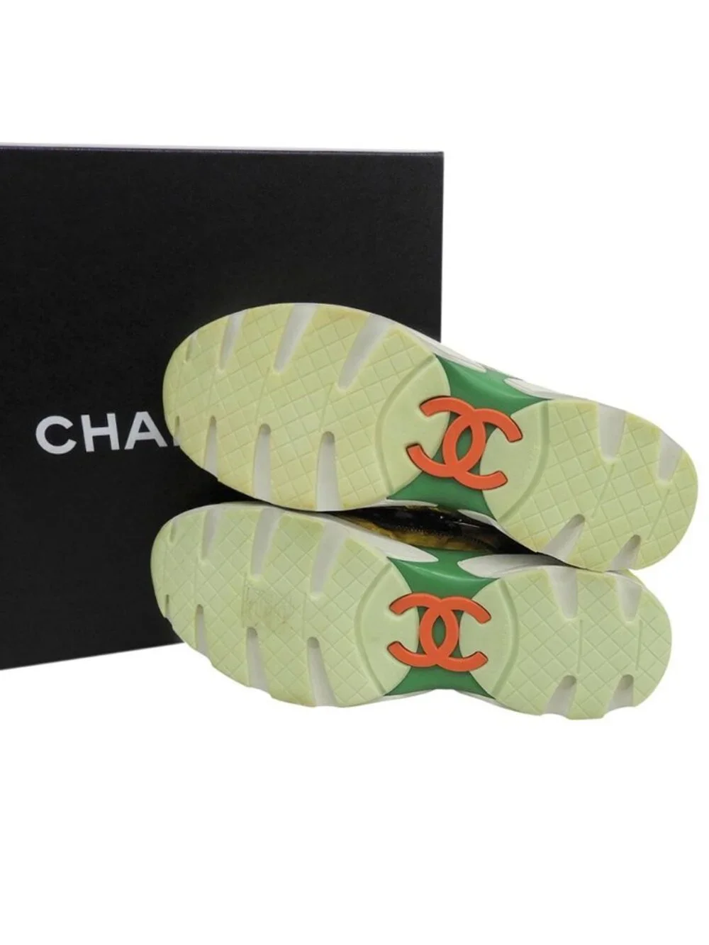 Chanel Tweed Replacement Sneakers Dad Shoes